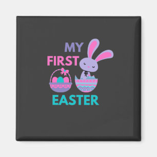 Babys First Oaster Funny Rabbit Magnet