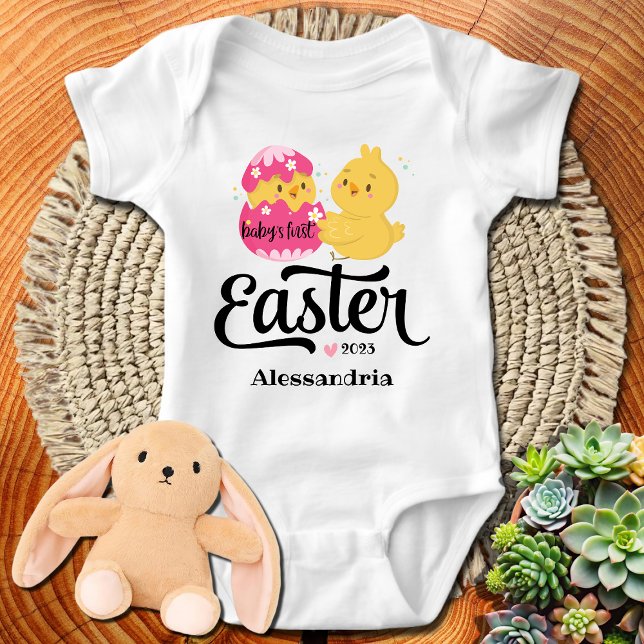 Baby's First Oaster Personalisiert Baby Bodysuit Strampler (Von Creator hochgeladen)