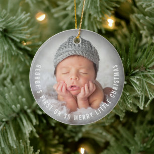 Baby's First Oh So fröhlich kleine Weihnachten 2 F Keramikornament
