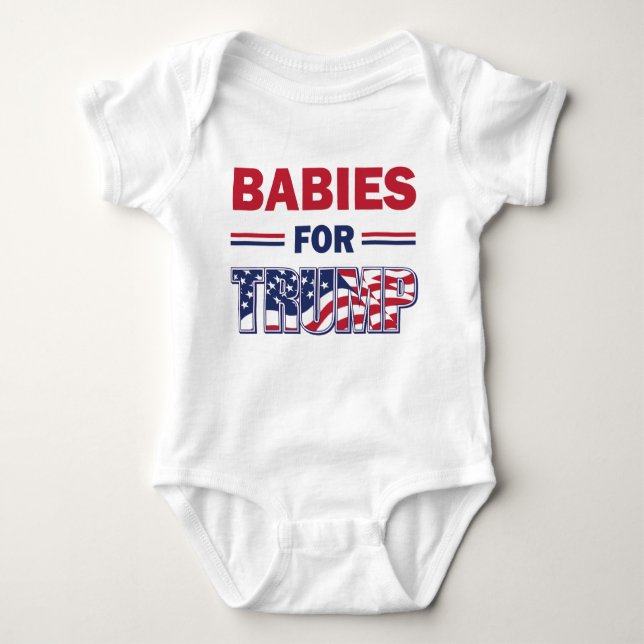 Babys für Trump Baby Strampler (Vorderseite)
