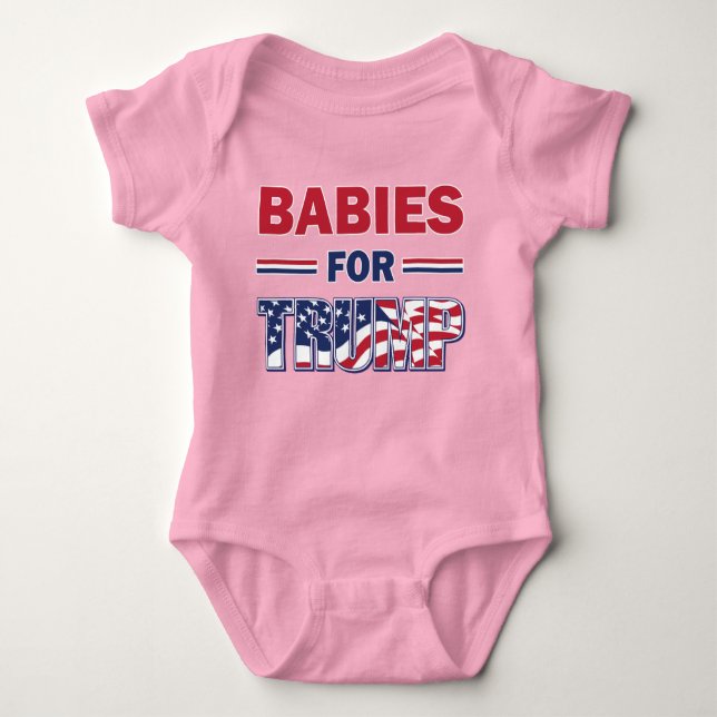 Babys für Trump Baby Strampler (Vorderseite)