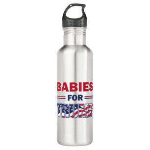 Babys für Trump Edelstahlflasche