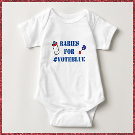 Babys für VOTE BLUE One-Stück Baby Bodysuit Strampler