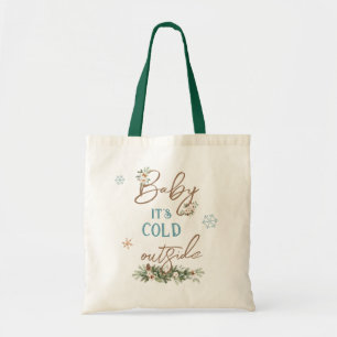 Baby's kalt Outside Winter Holiday Shopping Tragetasche