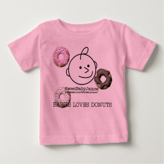Babys Lieben Donuts Baby T-shirt