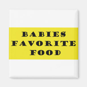 Babys Lieblingsessen Magnet