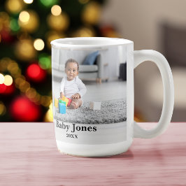 Baby's Merry Snowman First Christmas Einzigartiges Kaffeetasse