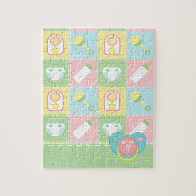 Baby's Quilt Puzzle (Vertikal)