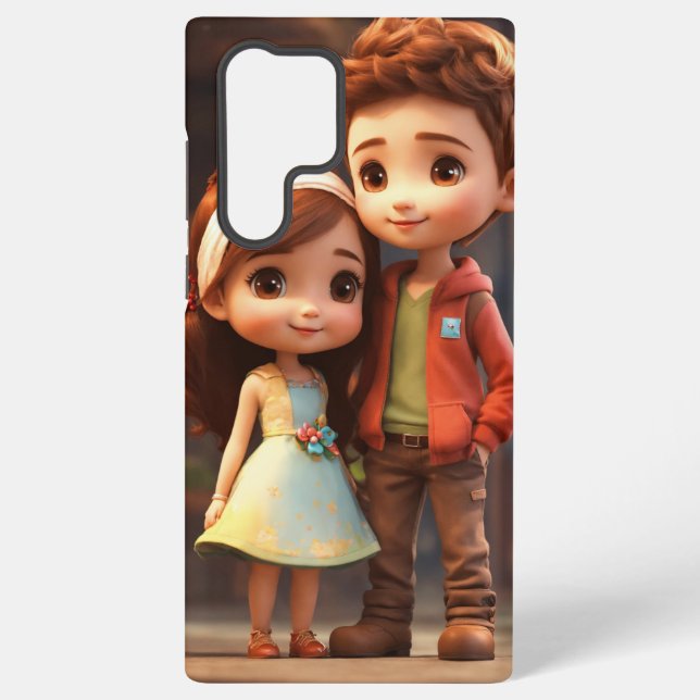 Babys Romance Mobile Back Hüllen Samsung Galaxy Hülle (Rückseite)