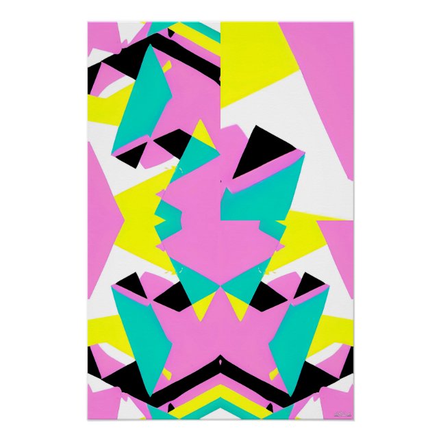 Baby's Second Memphis Design Poster (Vorderseite)