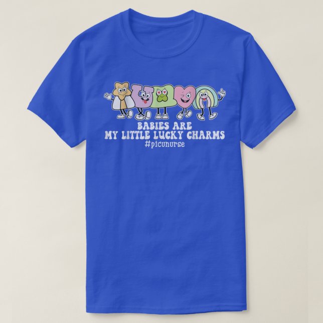 Babys sind mein kleiner Glücksbringer St Patricks  T-Shirt (Design vorne)