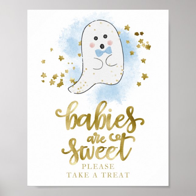 Babys sind süß Bitte nehmen Sie eine Leckerei Unte Poster (Vorne)