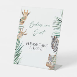 Babys sind Sweet Oh Boy Safari Jungle Baby Dusche Sockelschild