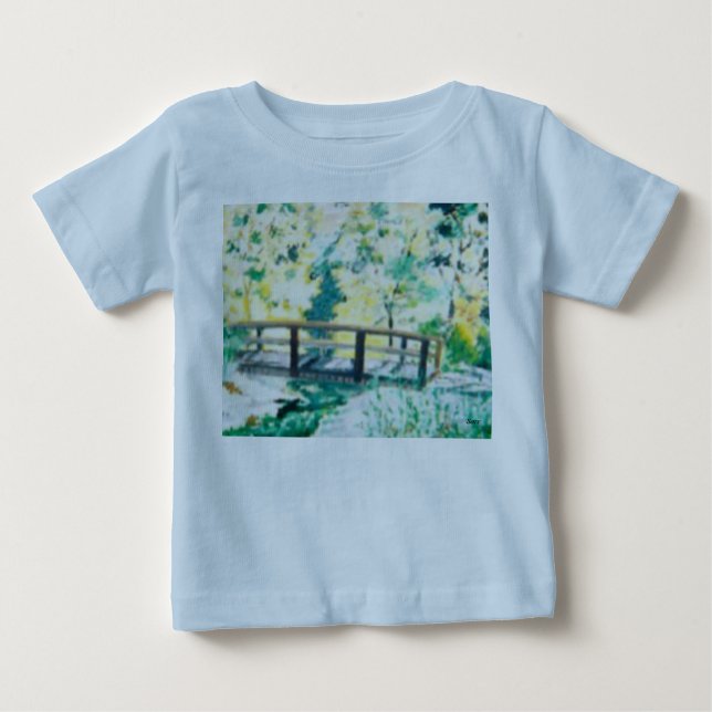 Babys T - Shirt-Morgen-Tau Sarr Baby T-shirt (Vorderseite)