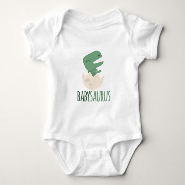Babysaurus Baby Strampler (Vorderseite)