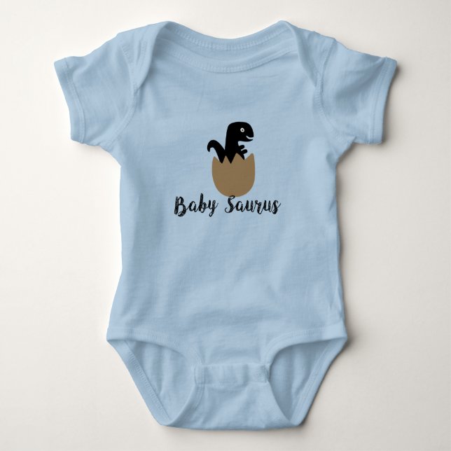 Babysaurus-Shirt, Baby Saurus Bodysuit, Schwangers Strampler (Vorderseite)