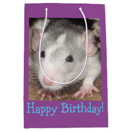 Babyschale Dumbo Ratte Geburtstagsgeschenk-Tasche Mittlere Geschenktüte