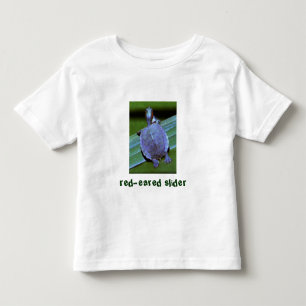 Babyschildkröte, rot-ohriger Schieber Kleinkind T-shirt