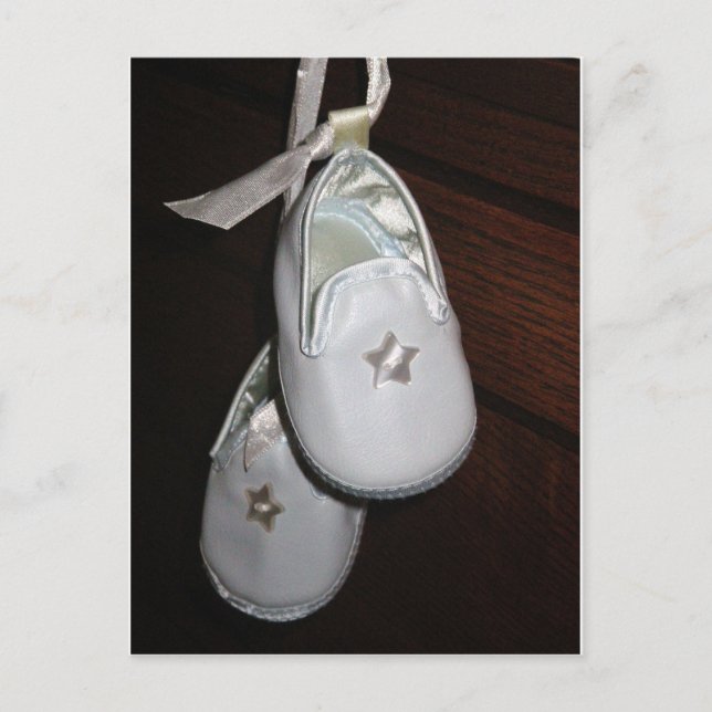 Babyschuhe Postkarte (Vorderseite)