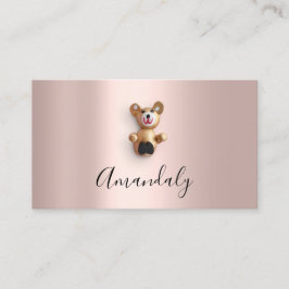 Babysitter Berufliches Kindertagesbierchen Visitenkarte