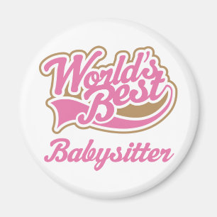 Babysitter-Geschenk Magnet