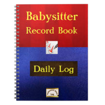 Babysitter-Job-Notizbuch