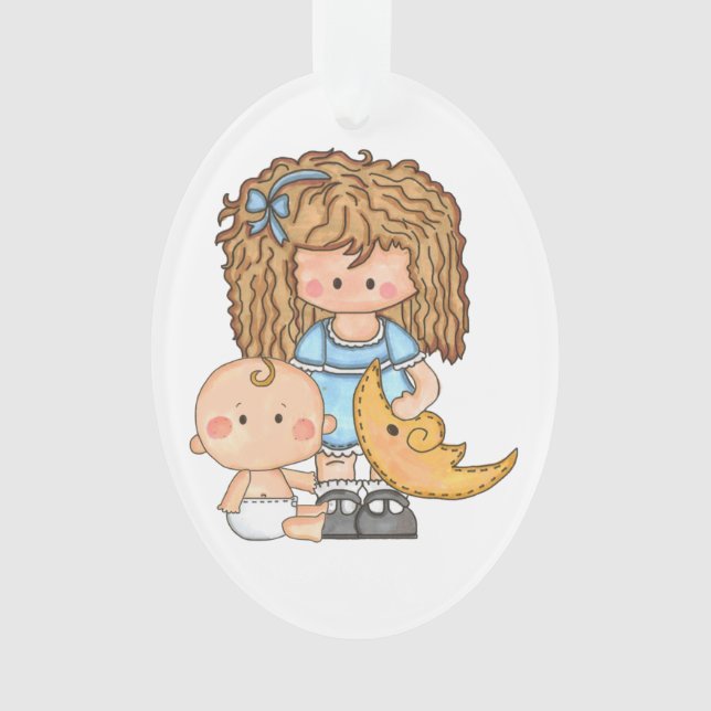 Babysitter-Ornament / Geschenkstempel Ornament (Vorderseite)