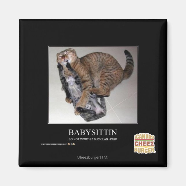 Babysittin Magnet (Vorne)