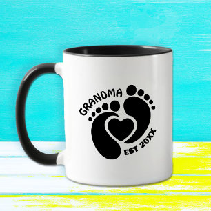 Babysocken-Tasse für Oma Tasse