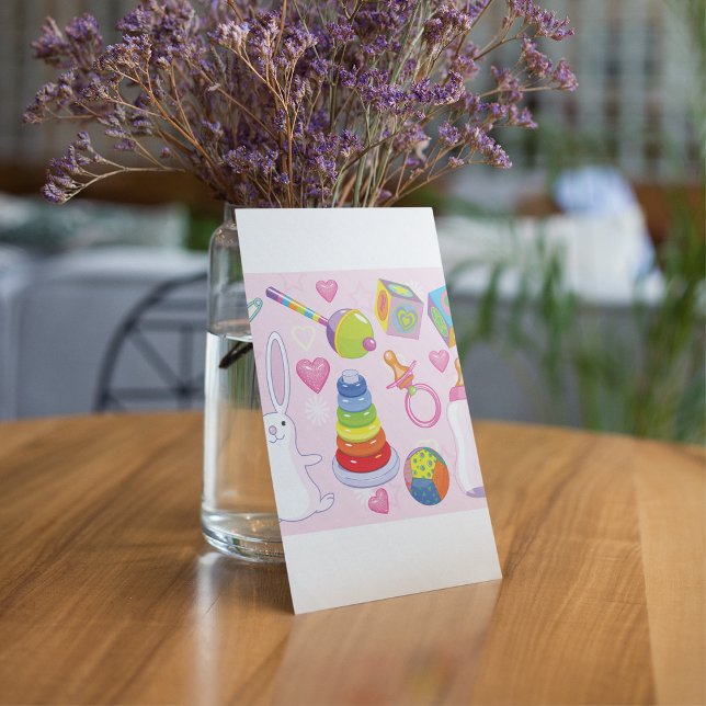 Babyspielzeug und Kinderzimmer Einladung (Von Creator hochgeladen)