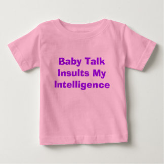 Babysprache Baby T-shirt
