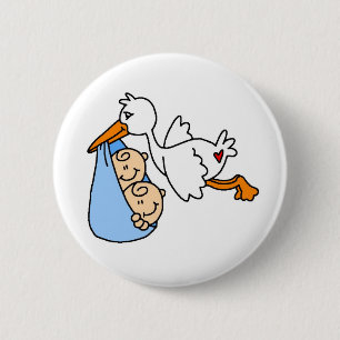 BABYSTORKTWINS BUTTON
