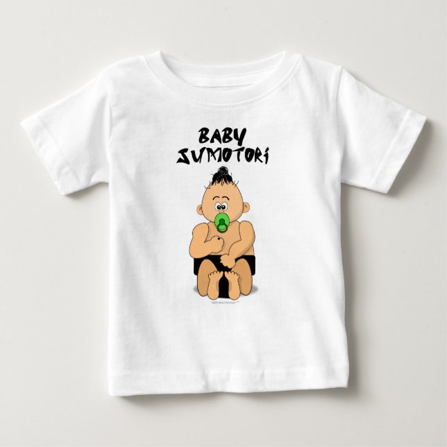 Babysumo-Ringkämpfer-Shirt Baby T-shirt (Vorderseite)