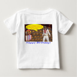 Babytee. Herzlichen Glückwunsch zum Geburtstag. Baby T-shirt