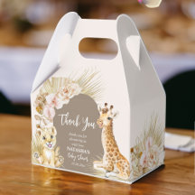 Babytiere Boho Boho Baby Dusche Vielen Dank