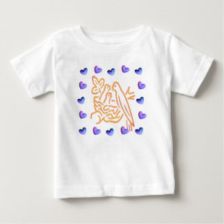 BabyTShirtBetenHände Baby T-shirt