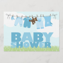 Babywäsche {blau} Kinderdusche
