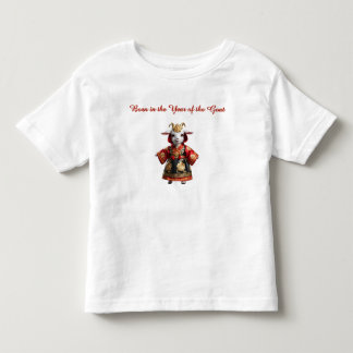 Babyziege in großartigem chinesischen Kostüm Kleinkind T-shirt