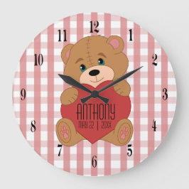 Babyzimmer Große Wanduhr