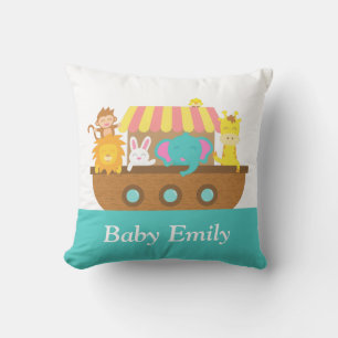 Babyzimmer, Kinderzimmer, Niedliche Tiere, Noah's  Kissen