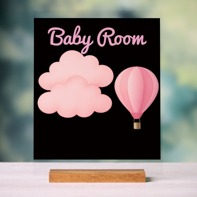 Babyzimmer-Schild Acrylschild (Neutral)