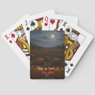Bac d'Halloween ou traiter les cartes de jeu class
