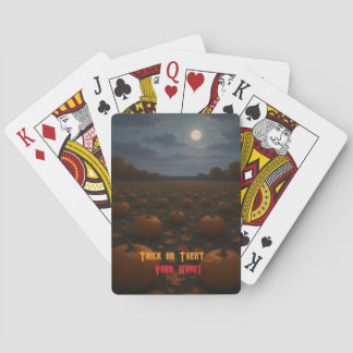 Bac d'Halloween ou traiter les cartes de jeu class
