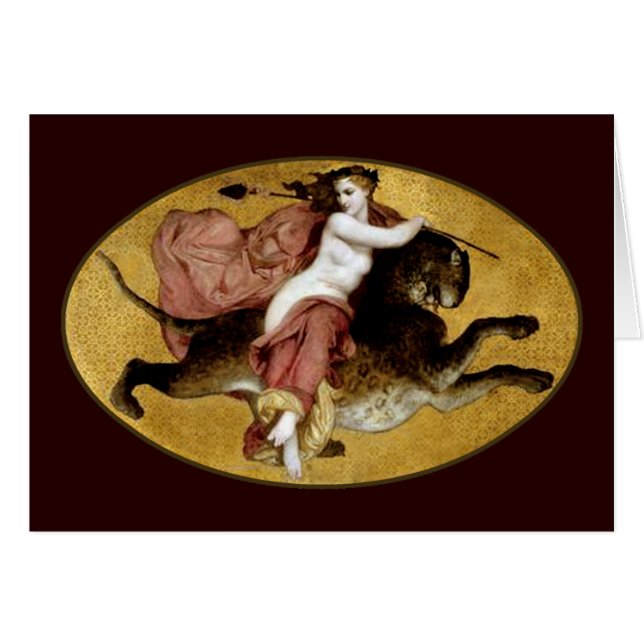 Bacchante auf einem Panther (Vorderseite (Horizontal))