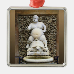 Bacchus-Brunnen Ornament Aus Metall