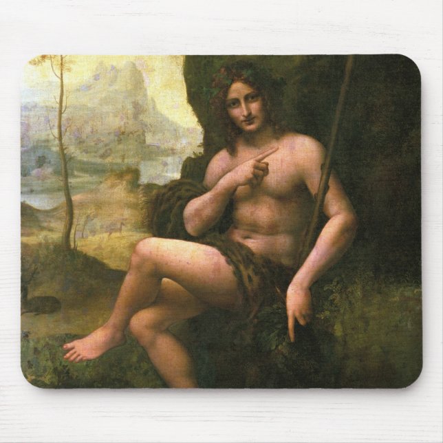 Bacchus, c.1695 (Öl auf Leinwand) Mousepad (Vorne)