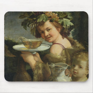 Bacchus (Öl auf Leinwand) Mousepad