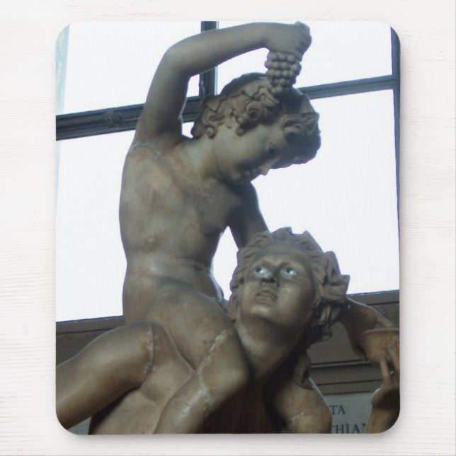 Bacchus-Statue im Vatikan Mousepad (Vorne)