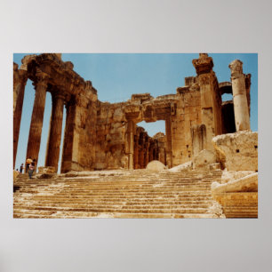 Bacchus-Tempel Poster