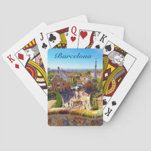 Bacelona Parc Guell, Cartes à jouer classiques